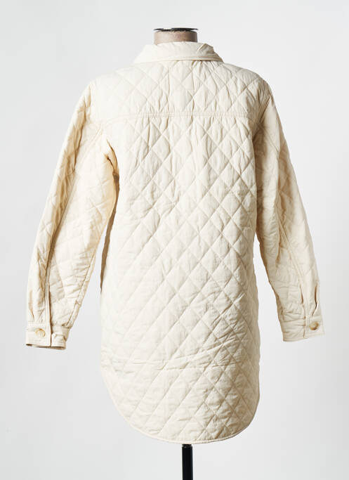 Doudoune beige OBJECT pour femme