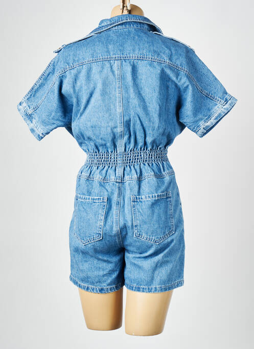 Combishort bleu LILI SIDONIO pour femme