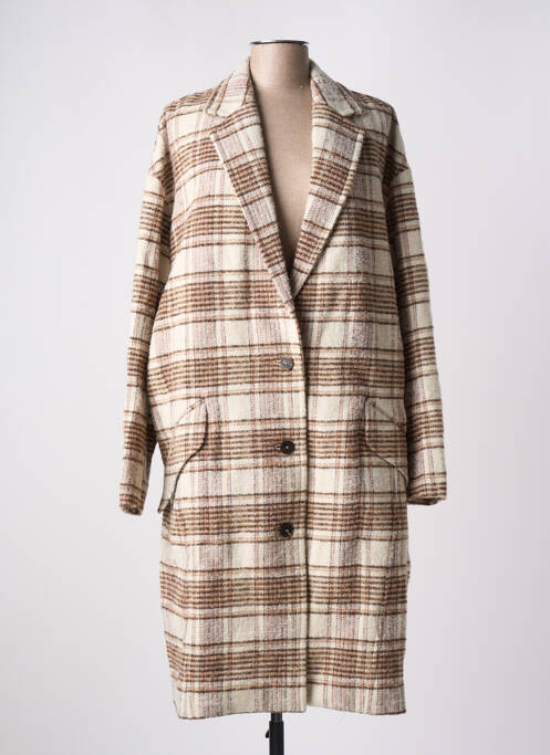 Manteau long vert BELLEROSE pour femme