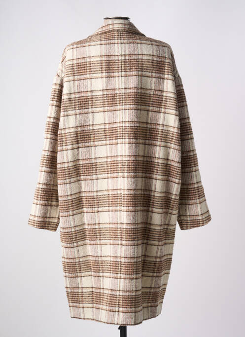 Manteau long vert BELLEROSE pour femme