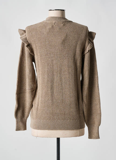 Pull beige OBJECT femme