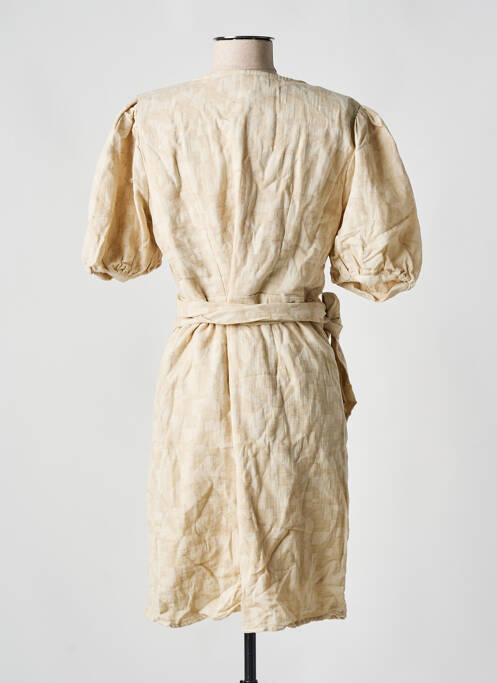 Robe courte beige OBJECT pour femme