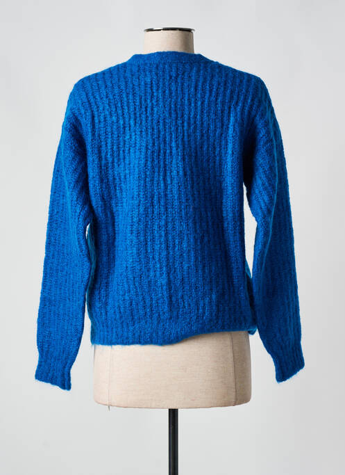 Gilet manches longues bleu HARTFORD pour femme