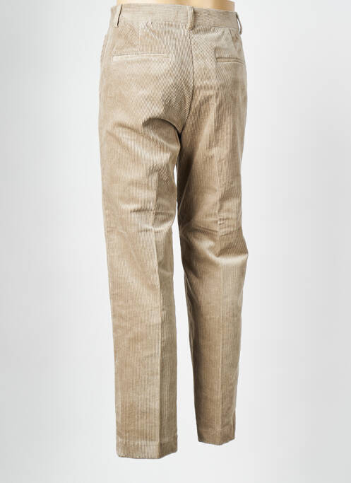 Pantalon droit marron SAMSOE & SAMSOE pour homme