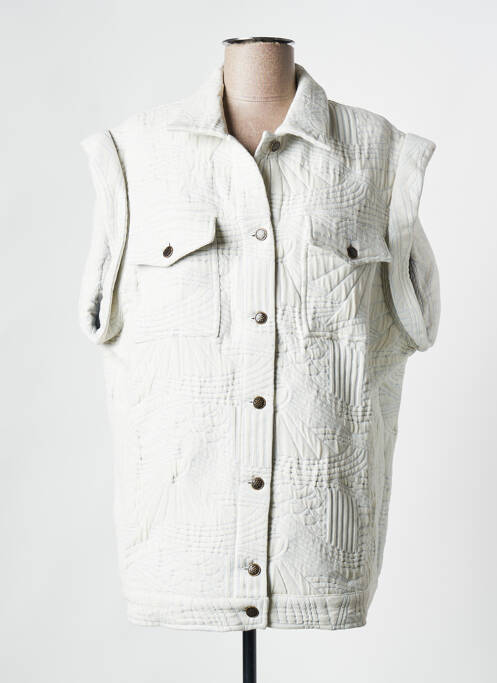 Veste casual beige PARISIENNE ET ALORS pour femme