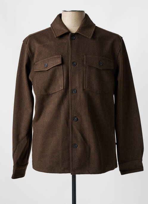 Veste casual marron MINIMUM pour homme