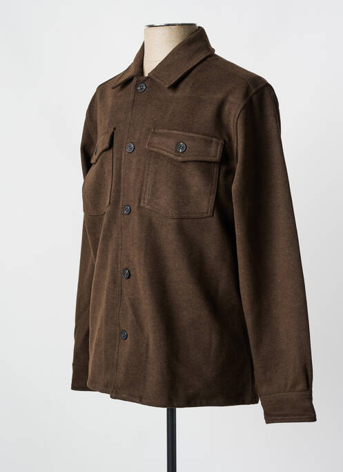 Veste casual marron MINIMUM pour homme