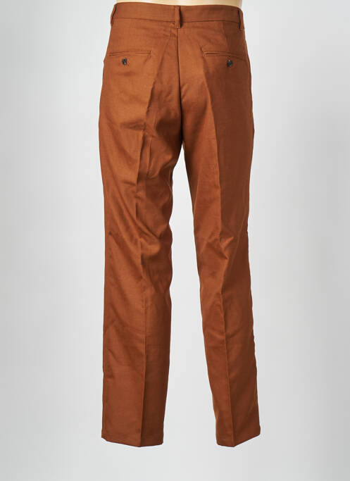 Pantalon droit marron SAMSOE & SAMSOE pour homme