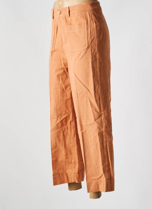 Pantalon large orange GRACE & MILA pour femme