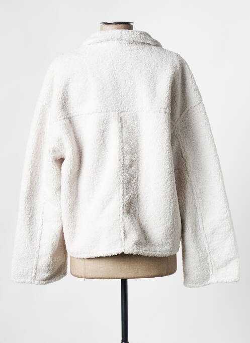 Manteau court blanc SAMSOE & SAMSOE pour femme