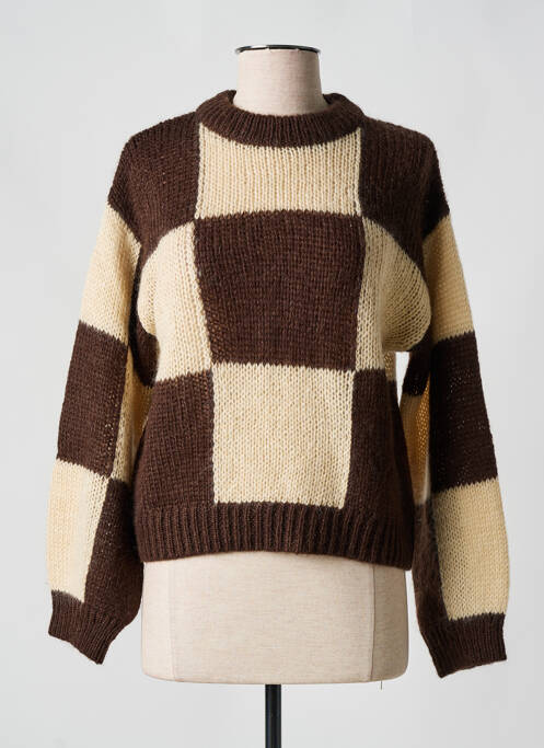 Pull beige OBJECT femme