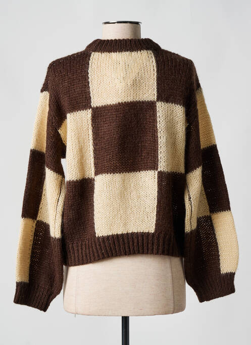 Pull beige OBJECT femme