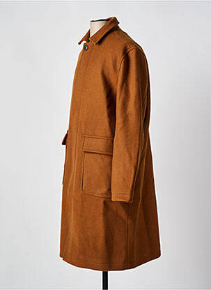 Manteau long marron MINIMUM homme
