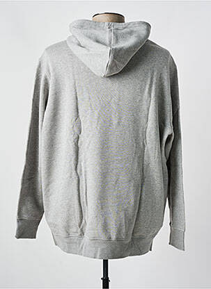 Sweat-shirt à capuche gris ADIDAS femme