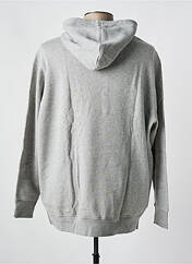Sweat-shirt à capuche gris ADIDAS pour femme seconde vue