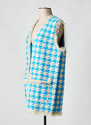 Gilet sans manche bleu TWINSET femme