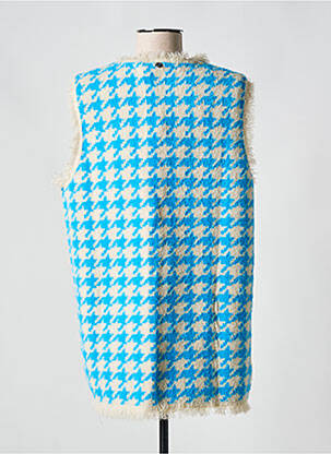 Gilet sans manche bleu TWINSET femme