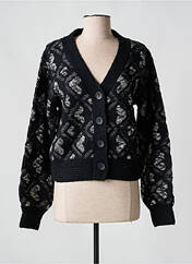 Gilet manches longues noir LILI SIDONIO pour femme seconde vue