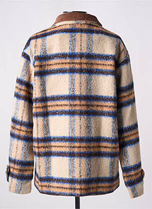 Manteau court beige OBJECT femme