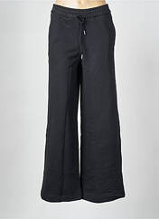 Pantalon large noir ADIDAS pour femme seconde vue