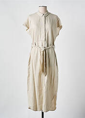 Robe mi-longue beige OBJECT pour femme seconde vue