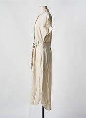 Robe mi-longue beige OBJECT pour femme seconde vue