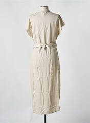 Robe mi-longue beige OBJECT pour femme seconde vue