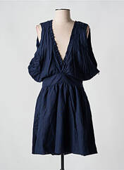 Robe courte bleu ROSAE pour femme seconde vue