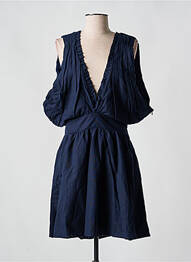 Robe courte bleu ROSAE femme