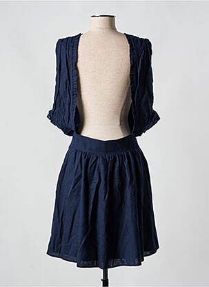 Robe courte bleu ROSAE femme