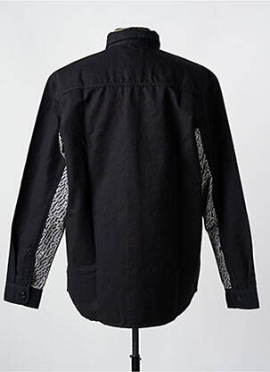 Chemise manches longues noir EDWIN homme