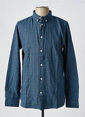 Chemise manches longues bleu KNOWLEDGE COTTON APPAREL pour homme seconde vue