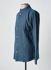 Chemise manches longues bleu KNOWLEDGE COTTON APPAREL pour homme seconde vue