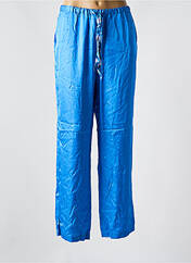 Pantalon large bleu SAK'S pour femme seconde vue