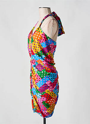 Robe courte multicolore PARISIENNE ET ALORS femme