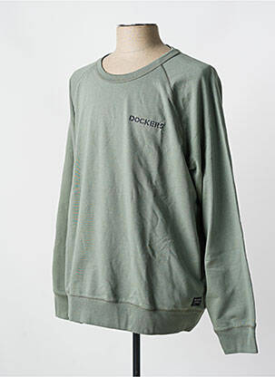Sweat-shirt kaki DOCKERS homme