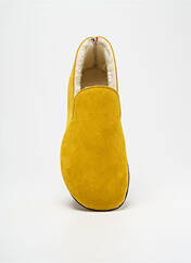Chaussons/Pantoufles jaune BOSABO pour homme seconde vue