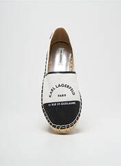 Espadrilles blanc KARL LAGERFELD pour femme seconde vue