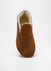 Chaussons/Pantoufles marron BOSABO pour homme seconde vue