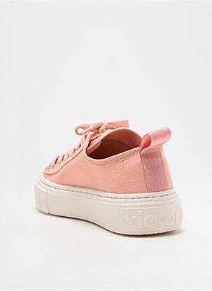 Baskets rose VICTORIA femme