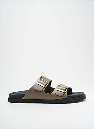 Sandales/nu pieds kaki LANAPO femme