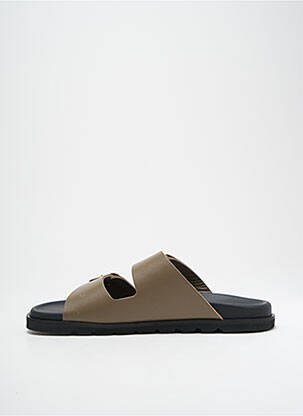 Sandales/nu pieds kaki LANAPO femme