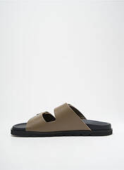 Sandales/Nu pieds kaki LANAPO pour femme seconde vue