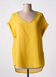 Top jaune PLEASE femme
