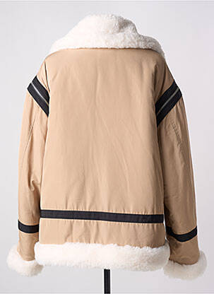 Manteau long beige KARL LAGERFELD femme