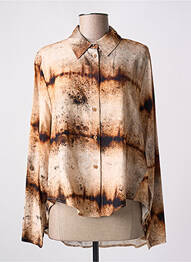 Chemisier beige PLEASE femme