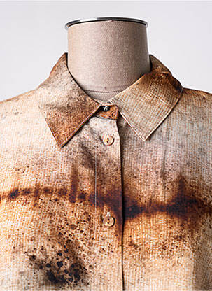 Chemisier beige PLEASE femme