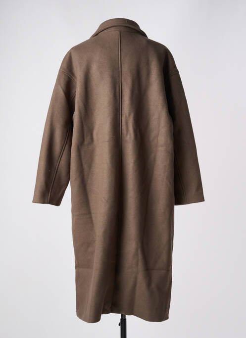 Manteau long marron VILA pour femme