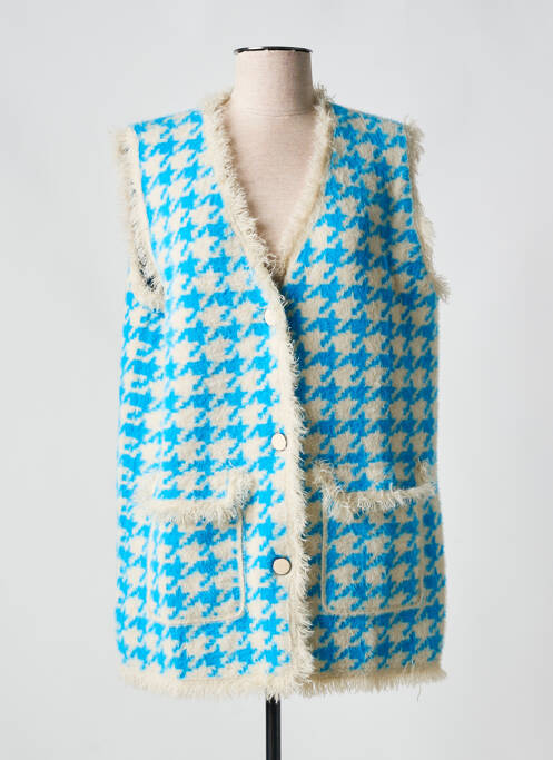 Gilet sans manche bleu TWINSET pour femme