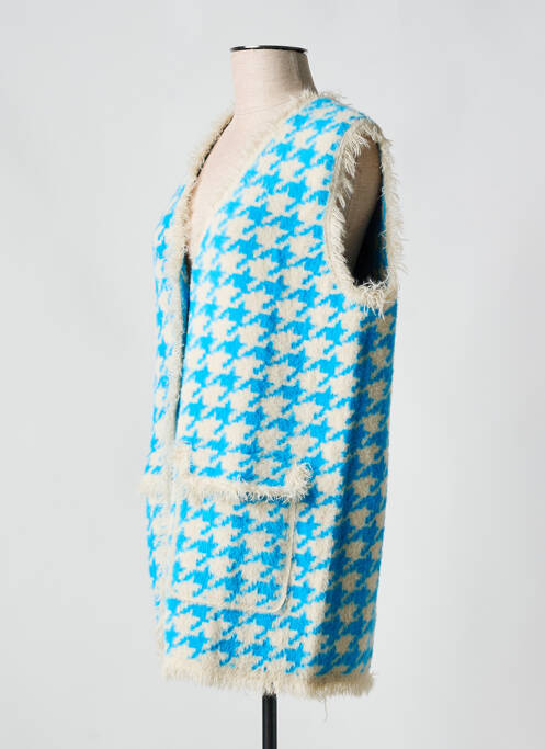 Gilet sans manche bleu TWINSET pour femme